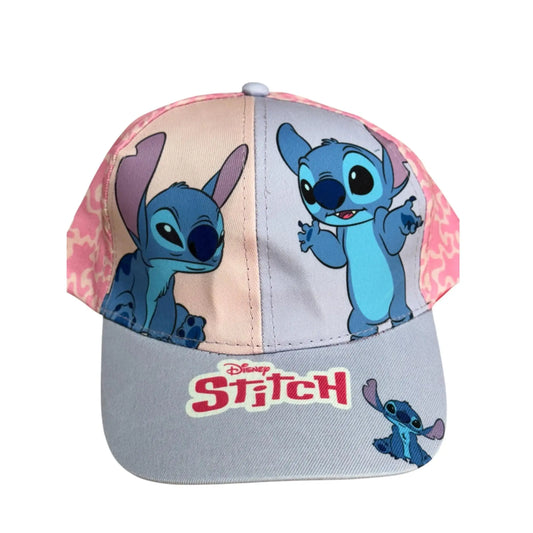 Gorra infantil Stitch Rosa 54cm | Gorro para niños con personaje animado