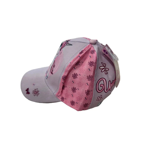 Gorra niñas infantil de Unicornio (Rainbow Unicorn) Fullprint 52cm