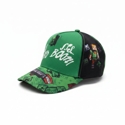 Gorra niños infantil de Minecraft Boom Complex Fullprint 54