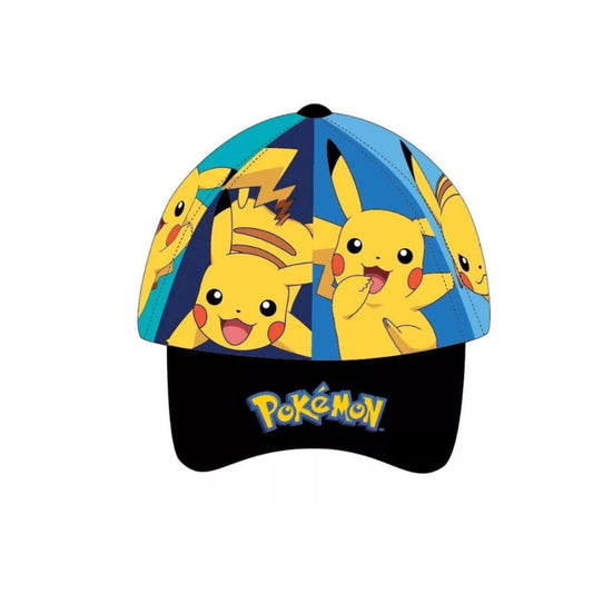 Gorra niños infantil de Pokémon azul Talla 54cm