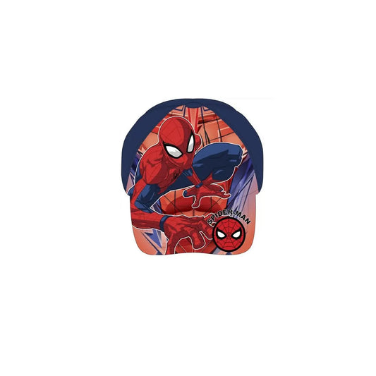 Gorra para niños infantil Spiderman Marvel Talla 54CM azul