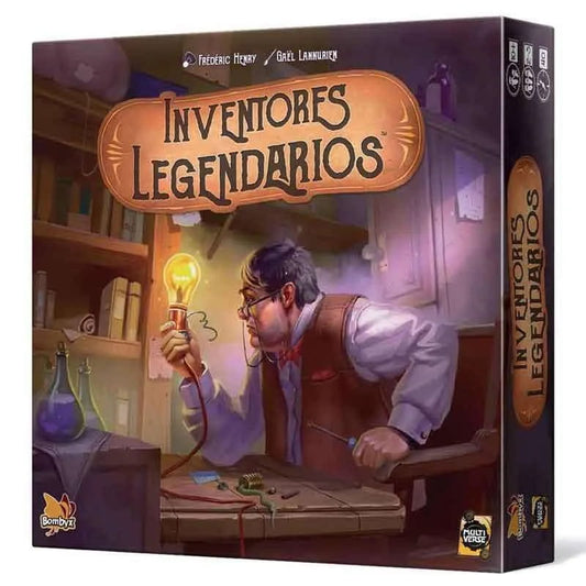 Juego de mesa INVENTORES LEGENDARIOS diviértete en familia