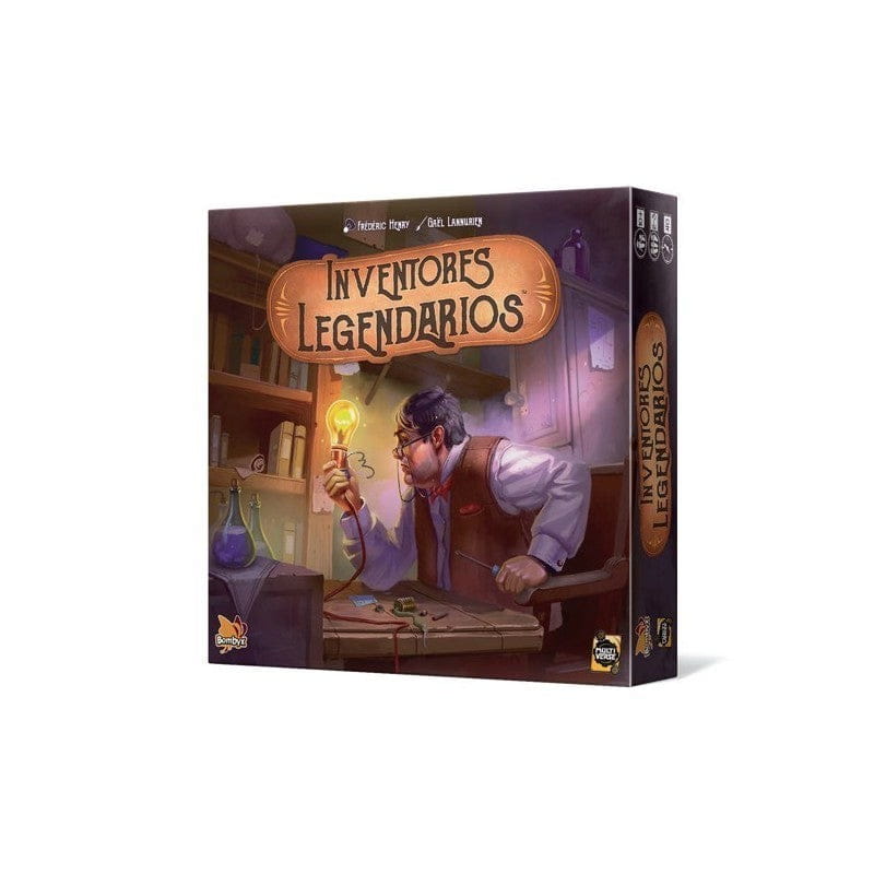 Juego de mesa INVENTORES LEGENDARIOS diviértete en familia