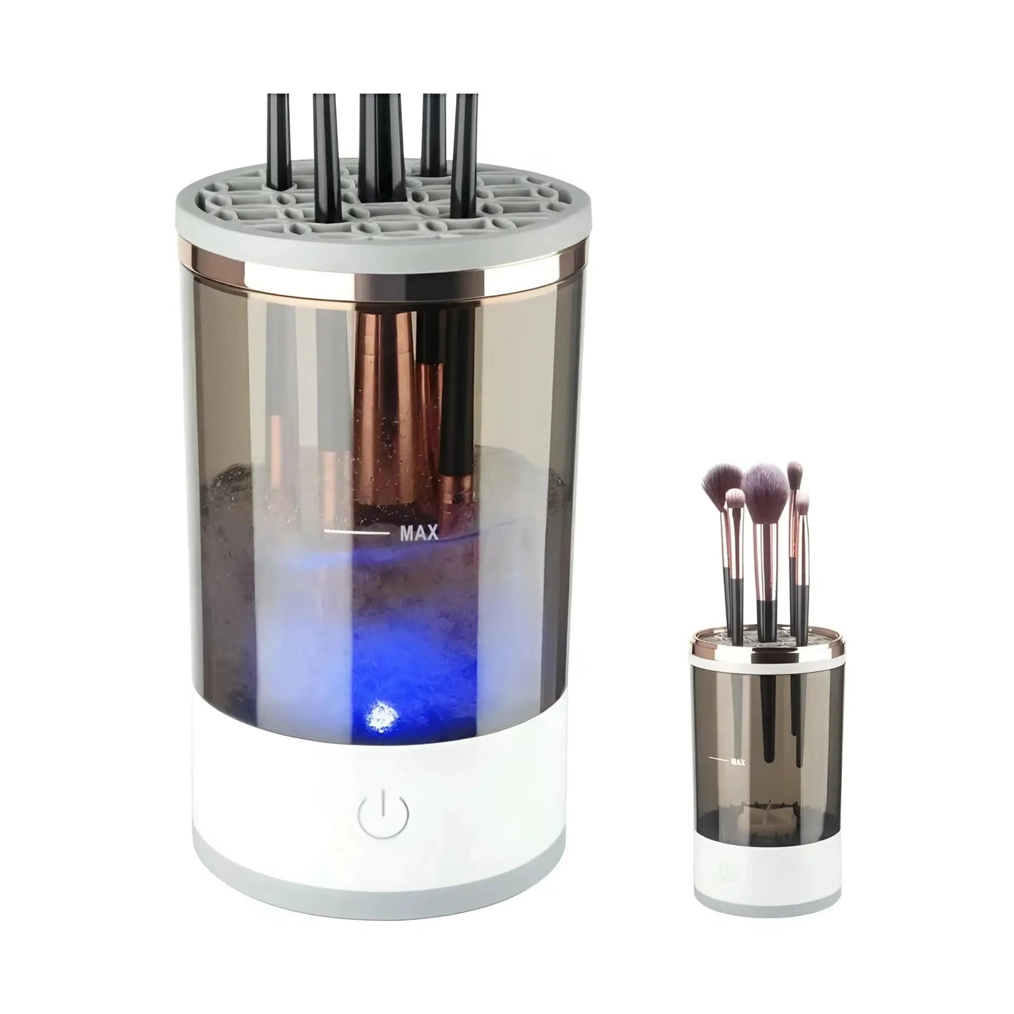 Limpiador de brochas maquillaje eléctrico con USB