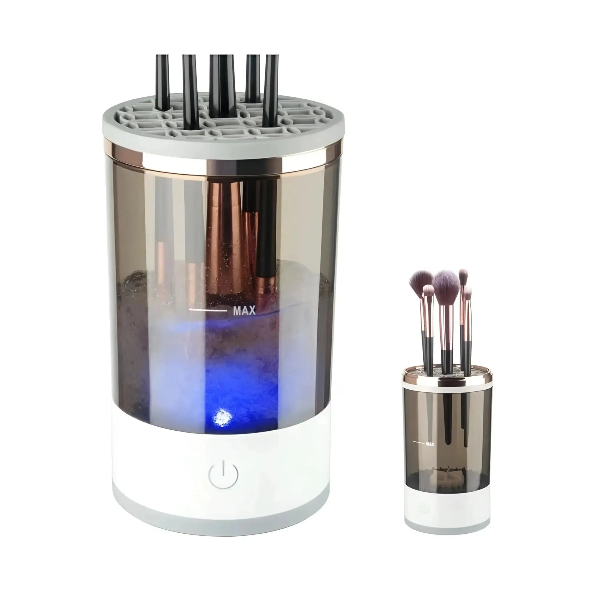 Limpiador de brochas maquillaje eléctrico con USB