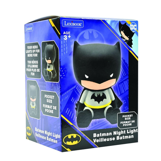 Luz nocturna Batman cambia de color diseño 3D 13cm - Juguete