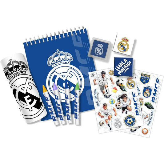 Maletín infantil 3D REAL MADRID con papelería - Material escolar