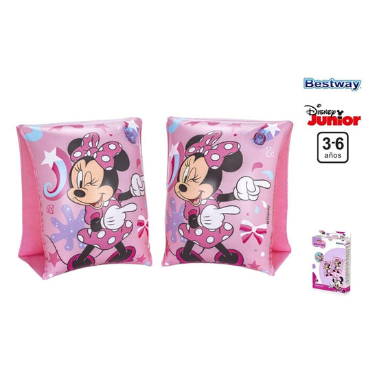 Manguitos brazaletes Minnie Mouse Disney para niños niñas 23x15cm