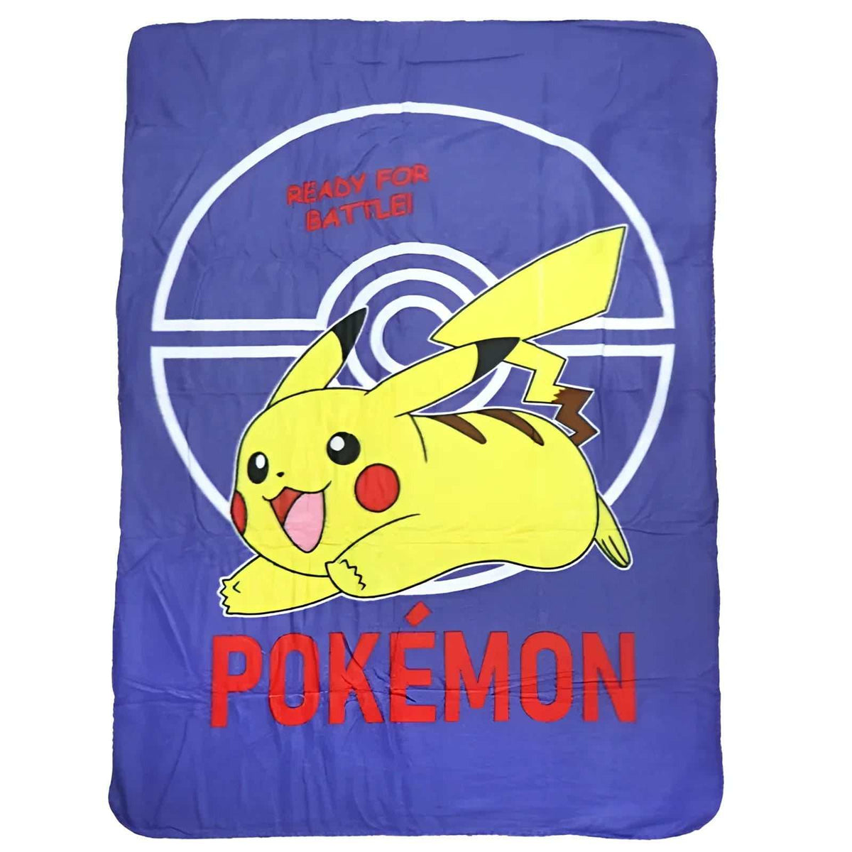 Manta polar Pikachu suave y cálida para niños