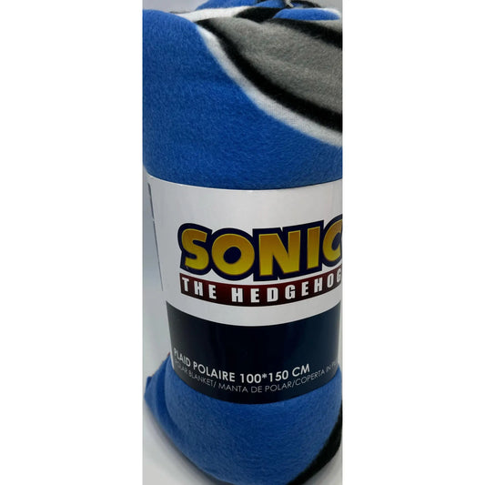 Manta polar Sonic el Erizo 140x100 cm oficial