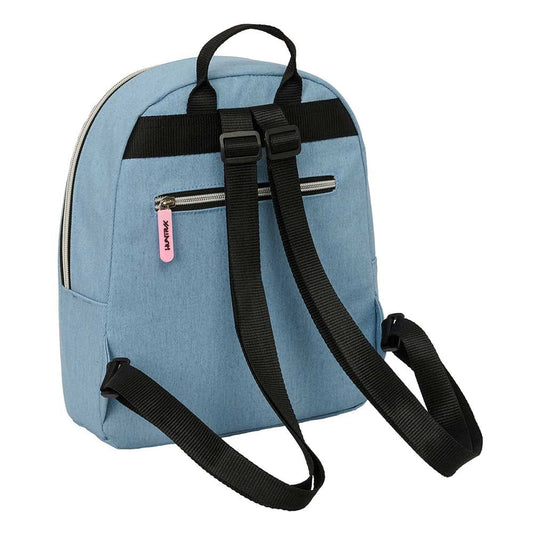Mini mochila K-POP Demon Hunters - Huntrix azul 25x13x30cm - Mochila