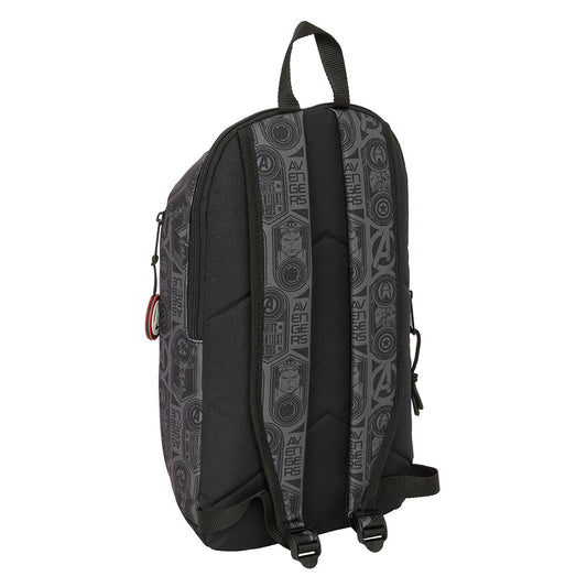 Mini mochila MARVEL AVENGERS con cremallera vertical 22x10x39CM - Mochila