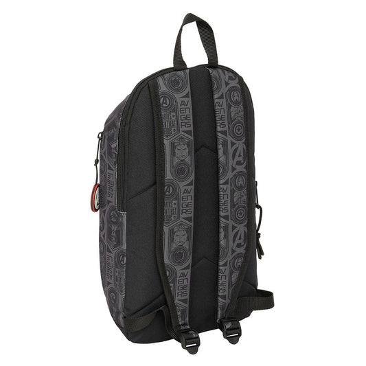 Mini mochila MARVEL AVENGERS con cremallera vertical 22x10x39CM - Mochila