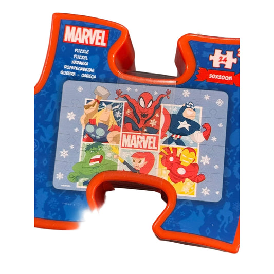 Mini puzzle Marvel Avengers Vengadores 24 piezas con tamaño total de 30x20cm