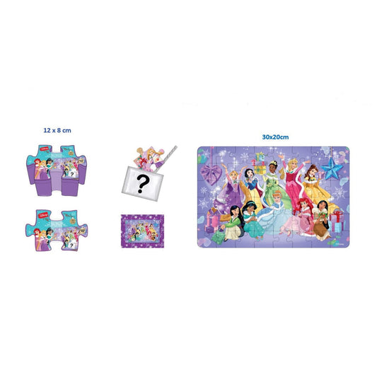 Mini puzzle Princesas Disney 48 piezas de 30x20cm
