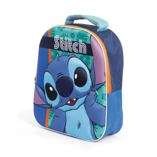 Mochila 3D de Stitch para Niños Colegio y Escuela