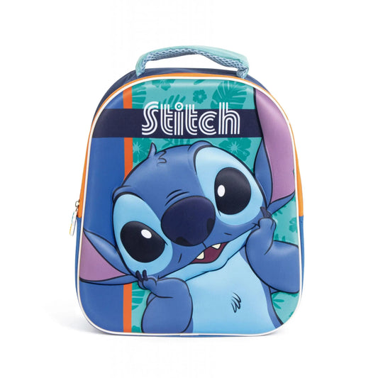 Mochila 3D de Stitch para Niños Colegio y Escuela