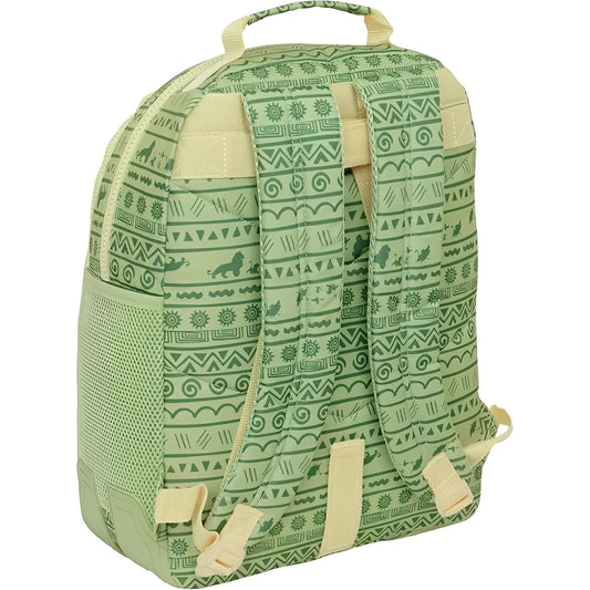 Mochila escolar doble REY LEÓN MUFASA adaptable a carro 33x43x14cm - infantil