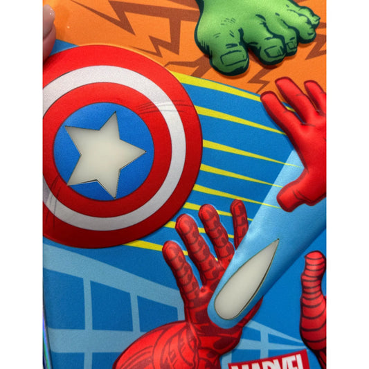 Mochila Escolar Infantil Marvel 3D para Niños – Resistente Cómoda y Diseño Llamativo Perfecta Colegio Uso Diario