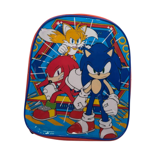 Mochila Escolar Infantil Sonic para Niños – Resistente Cómoda y Diseño Llamativo