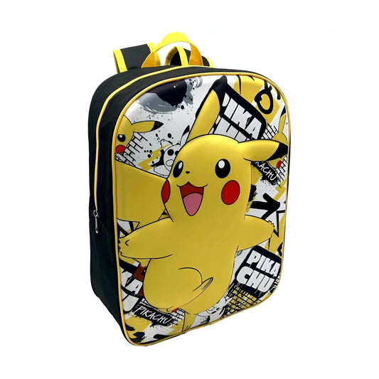 Mochila Escolar Pokémon Pikachu para Niños – Resistente Cómoda e Ideal Uso Diario