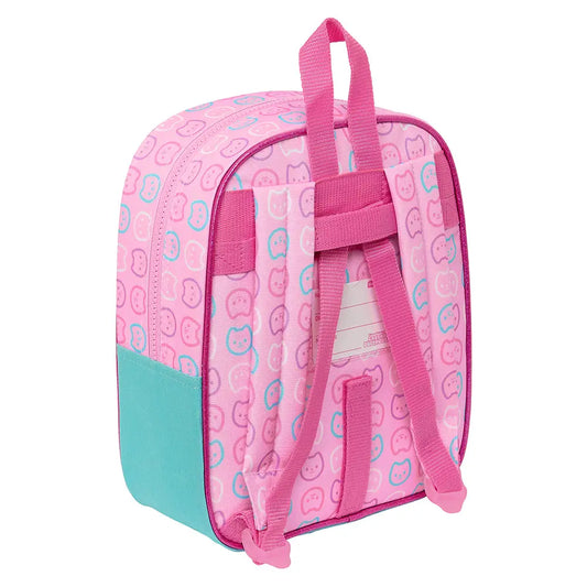 Mochila guardería Gabby´s Dollhouse ’Party’ adaptable a carro 22x10x27cm