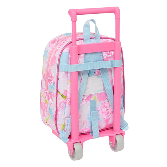 Mochila infantil Barbie ’Painterly’ con carro 805 22x10x27cm