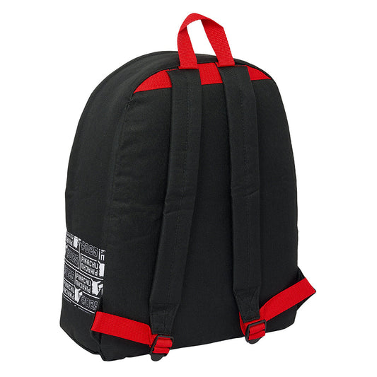 Mochila infantil escolar POKÉMON PIKACHU con bolsillo delantero 32x12x40cm