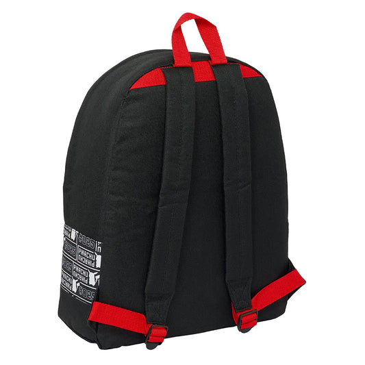Mochila infantil escolar POKÉMON PIKACHU con bolsillo delantero 32x12x40cm