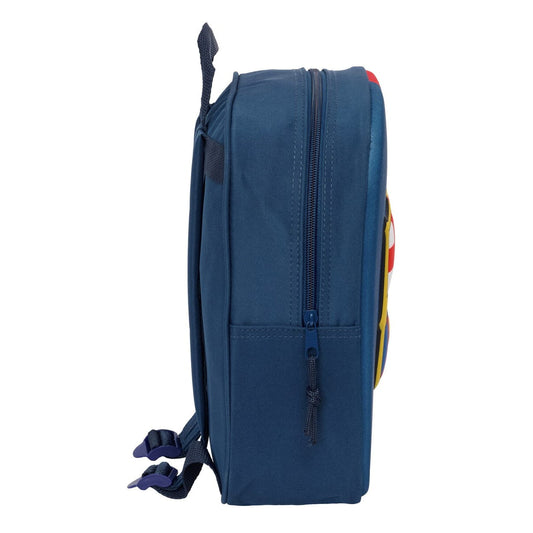 Mochila infantil guardería FC BARCELONA 3D 22x10x27cm