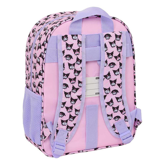 Mochila infantil Kuromi 26x11x34CM adaptable a carro