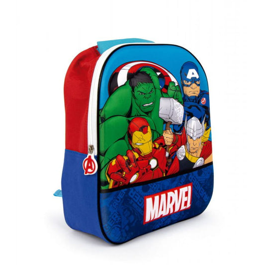 Mochila infantil Marvel Avengers 3D 26x32x10cm