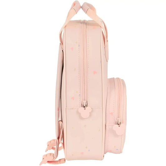 Mochila infantil MINNIE MOUSE BABY con asas 28x20x8cm