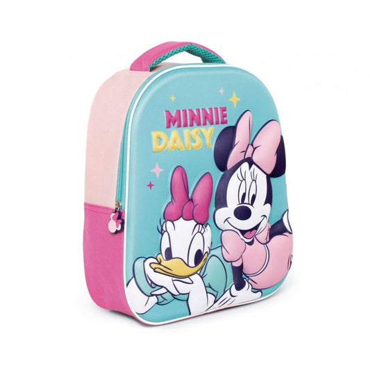 Mochila infantil Minnie Mouse Disney 3D 26x32x10cm