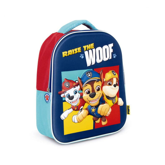 Mochila infantil Patrulla canina (Paw Patrol) 3D 26x32x10cm