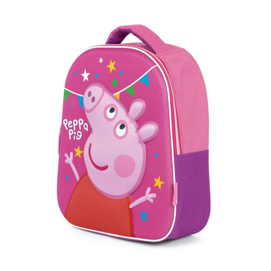 Mochila infantil Peppa Pig 3D 26x32x10cm