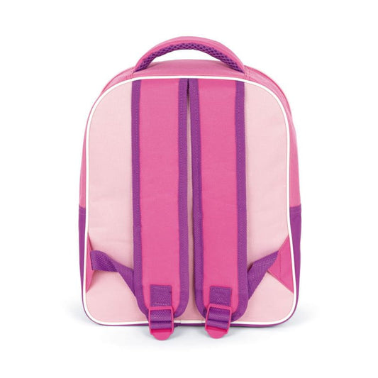 Mochila infantil Peppa Pig con bolsillo transparente 30x24,5x11cm