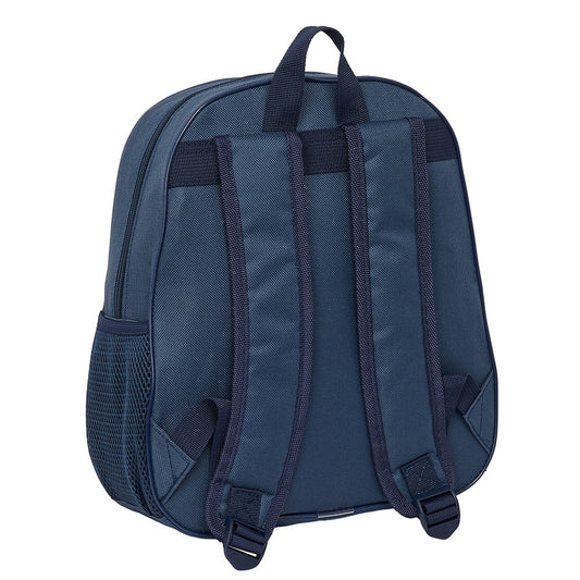 Mochila infantil REAL MADRID CF 3D 27x10x33cm