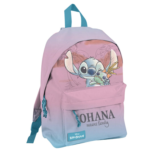 Mochila infantil Stitch Ohana 29cm