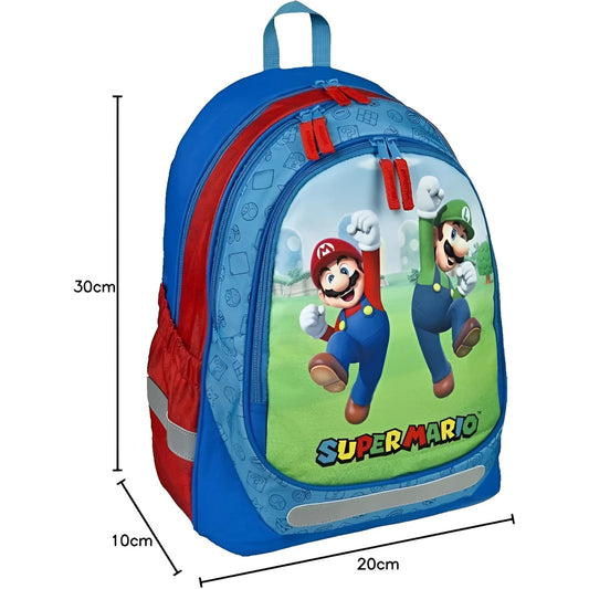 Mochila infantil Super Mario 30x34x14cm
