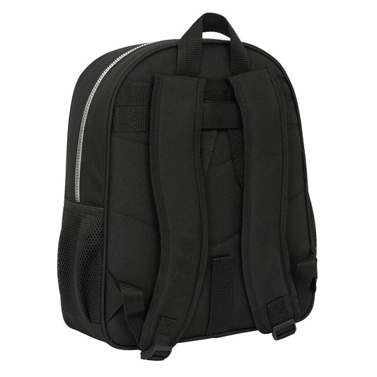 Mochila junior infantil escolar BATMAN game over adaptable a carro 32x12x38cm