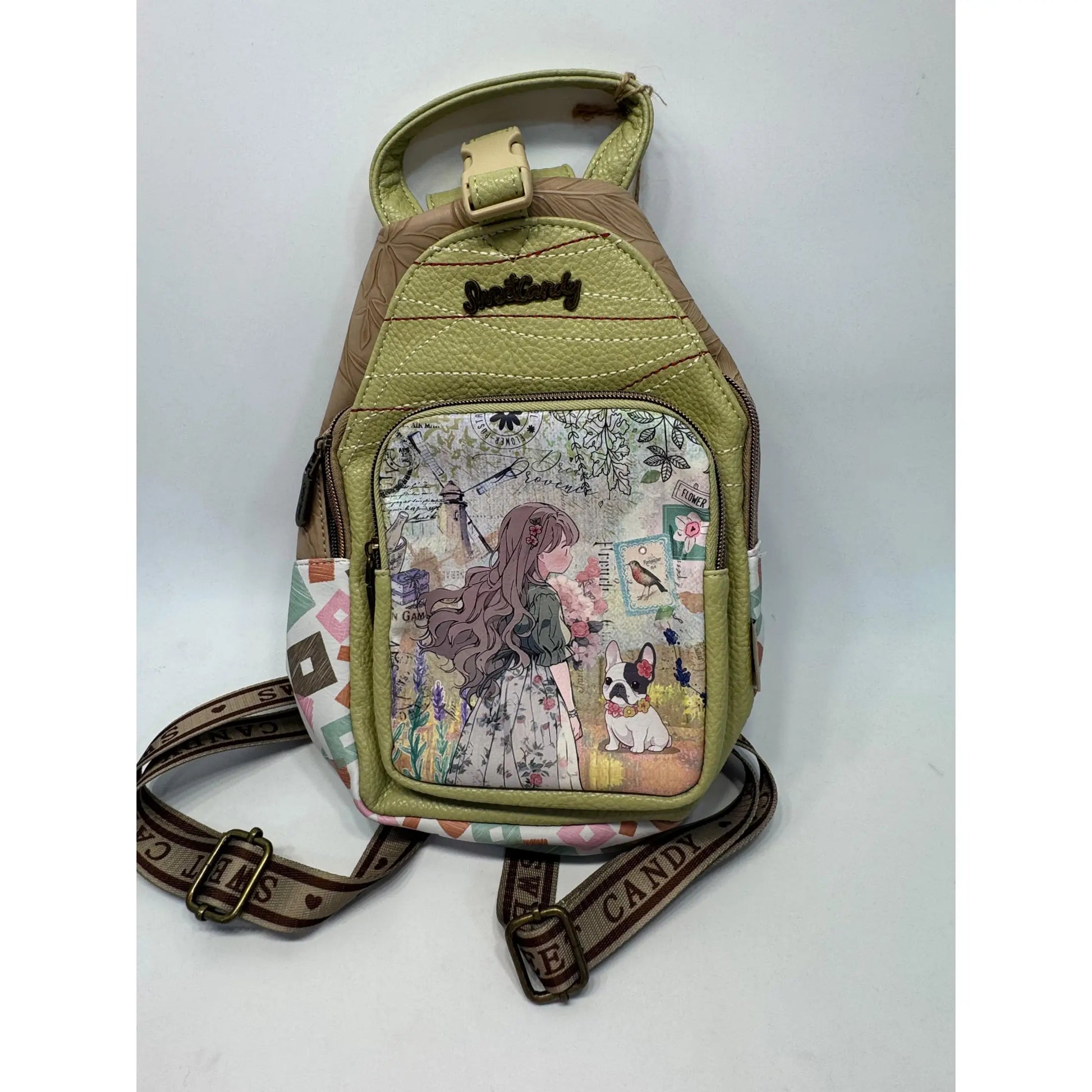 Mochila Mujer Sweet Candy Verde