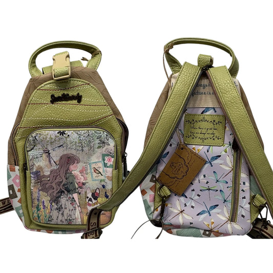 Mochila Mujer Sweet Candy Verde