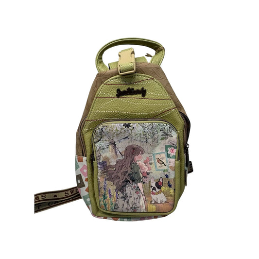 Mochila Mujer Sweet Candy Verde