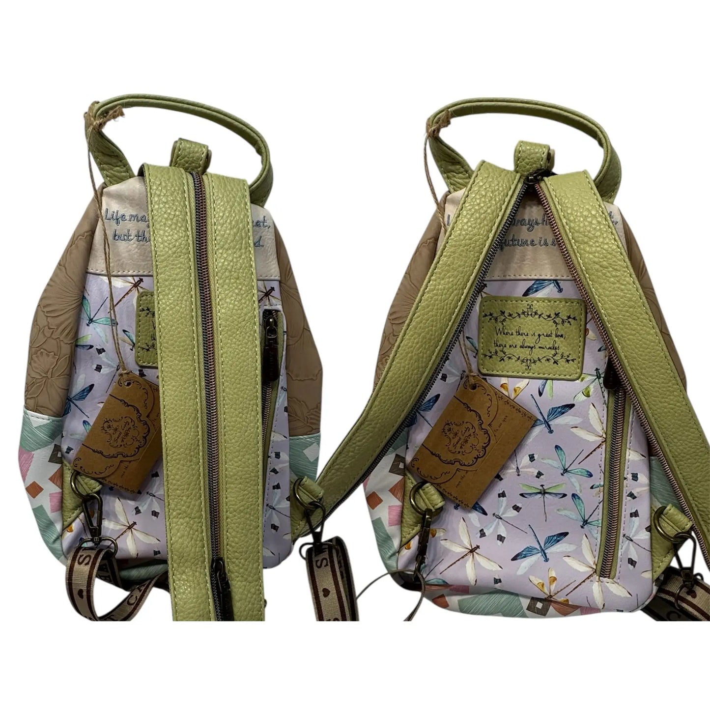 Mochila Mujer Sweet Candy Verde