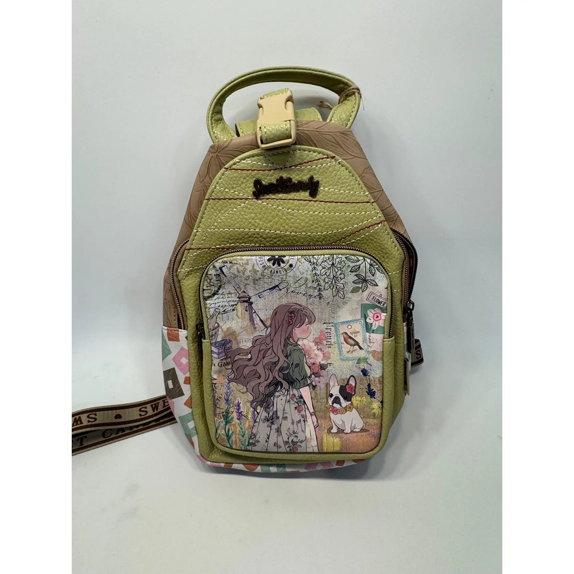 Mochila Mujer Sweet Candy Verde