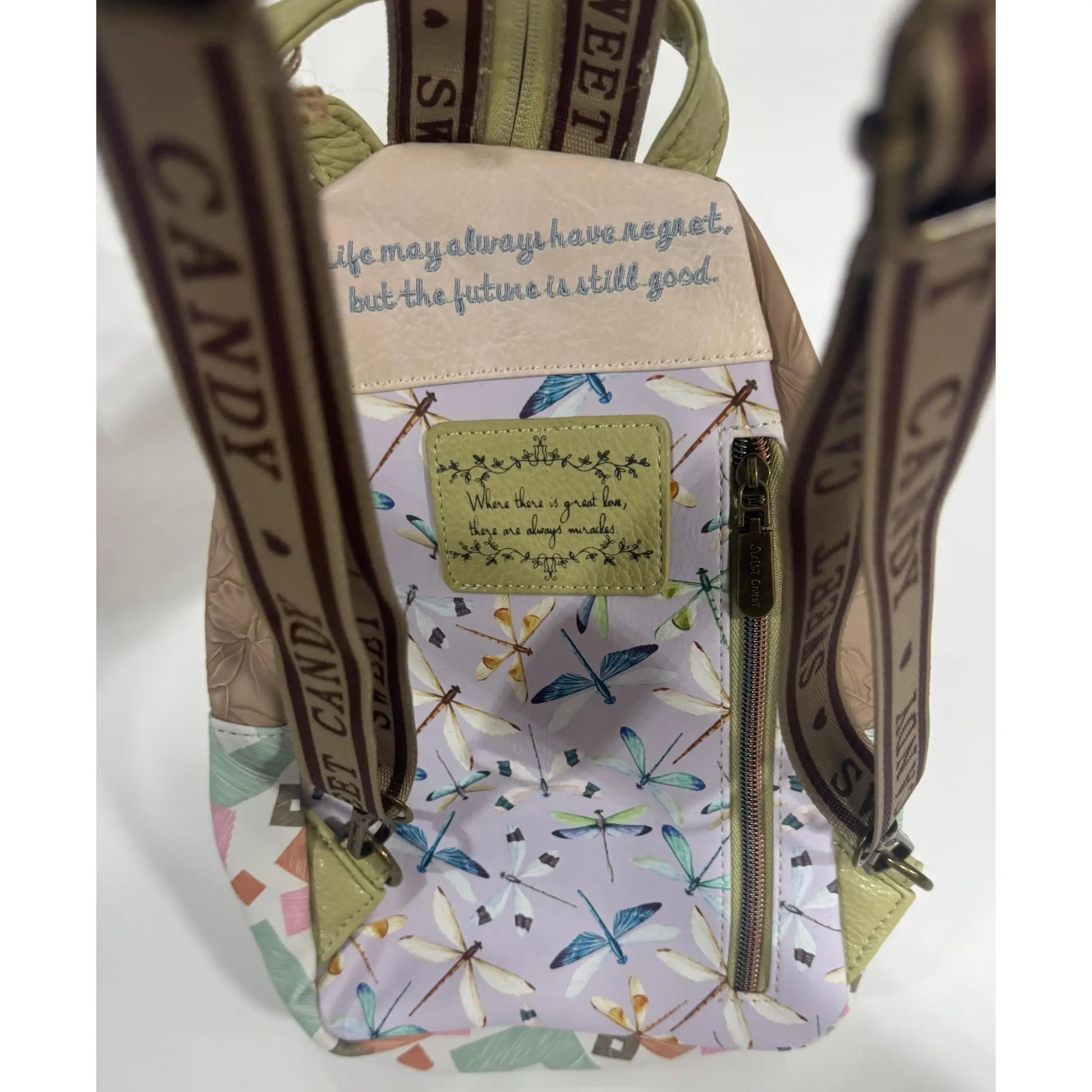 Mochila Mujer Sweet Candy Verde