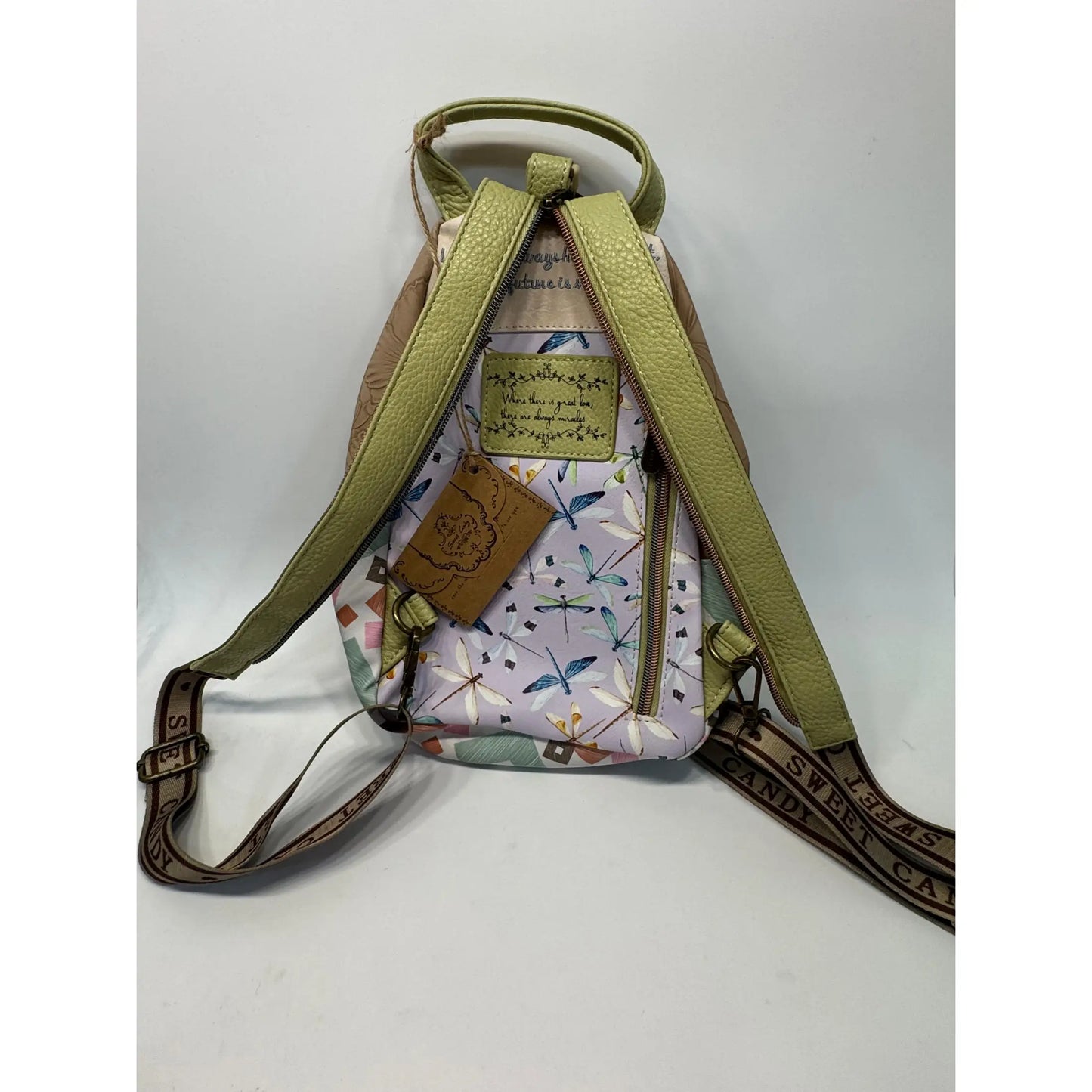 Mochila Mujer Sweet Candy Verde