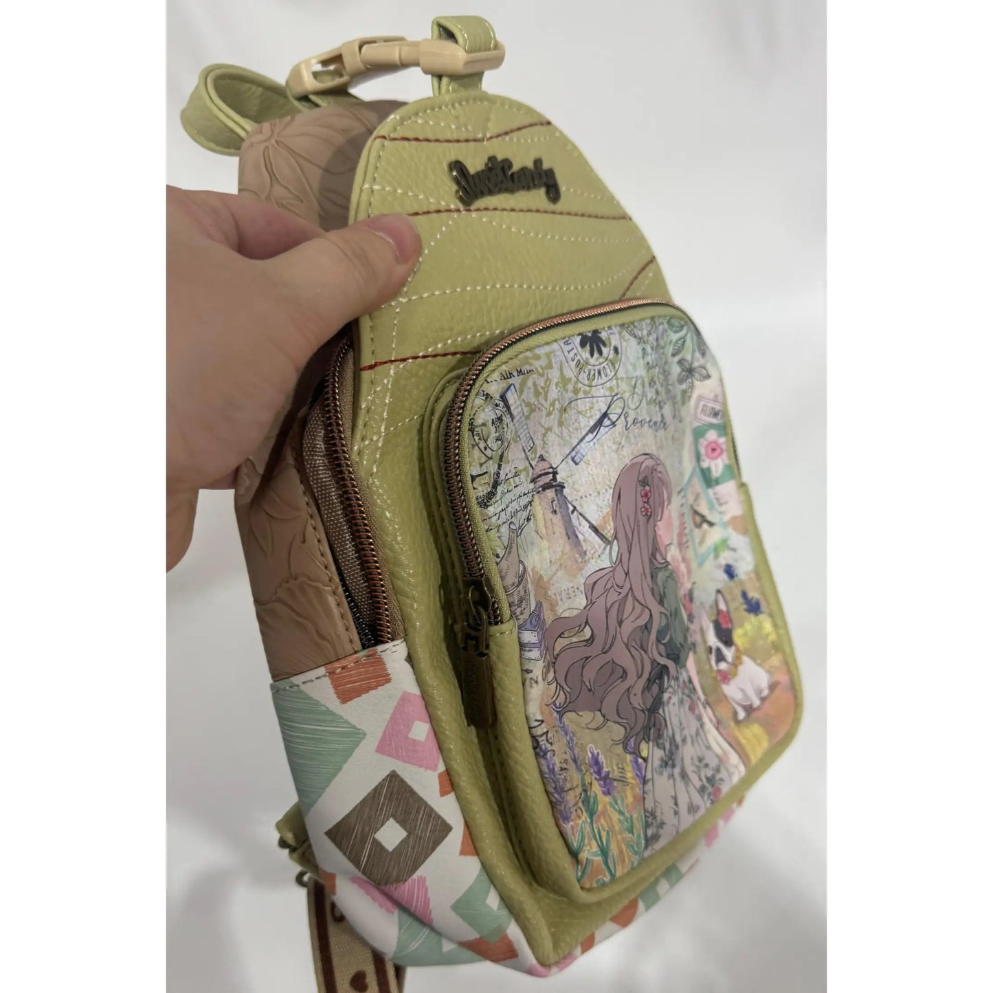 Mochila Mujer Sweet Candy Verde