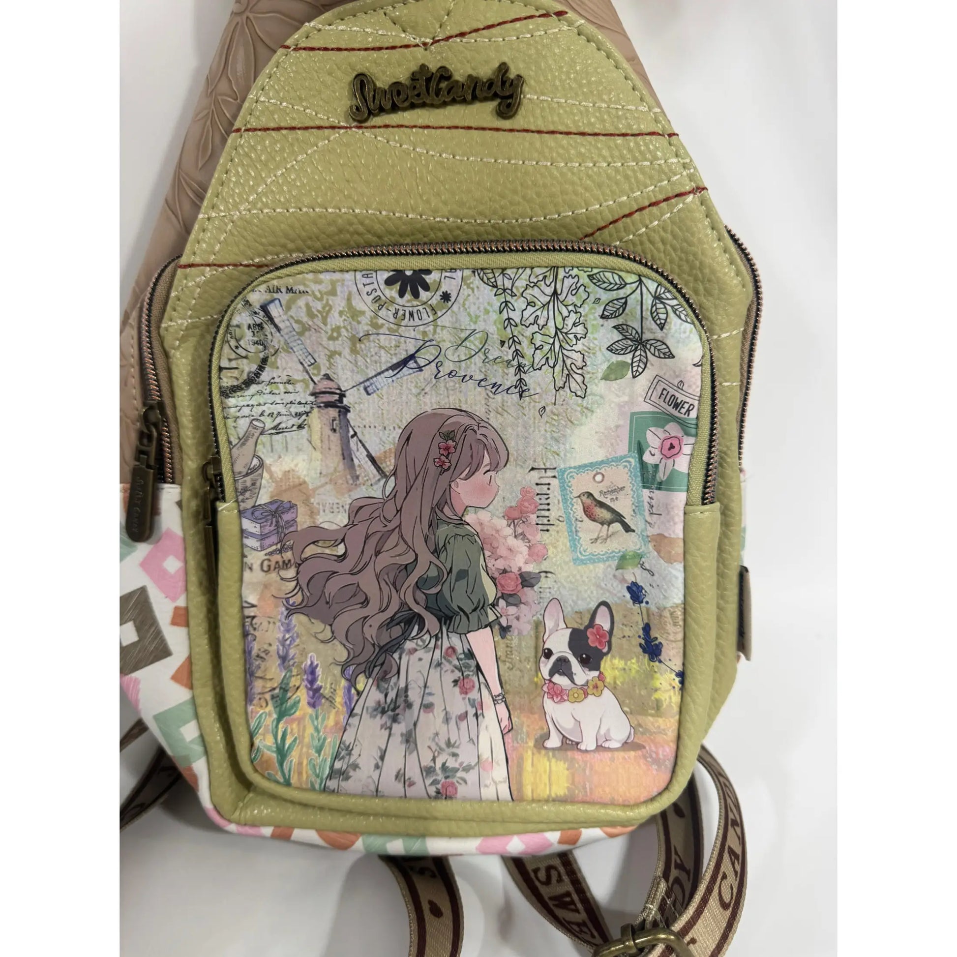 Mochila Mujer Sweet Candy Verde